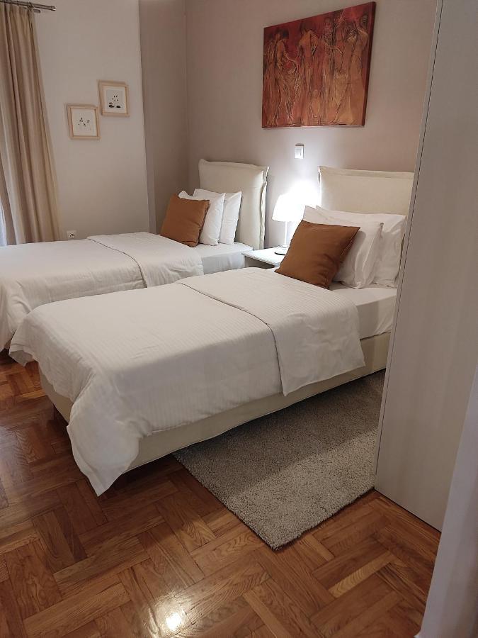 Central & Comfortable, 70M² Apt In Neos Kosmos Athena Bagian luar foto